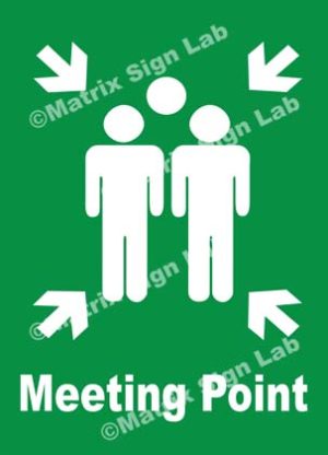 Meeting Point Sign