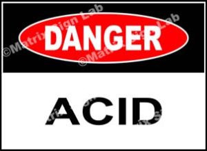 Acid Sign